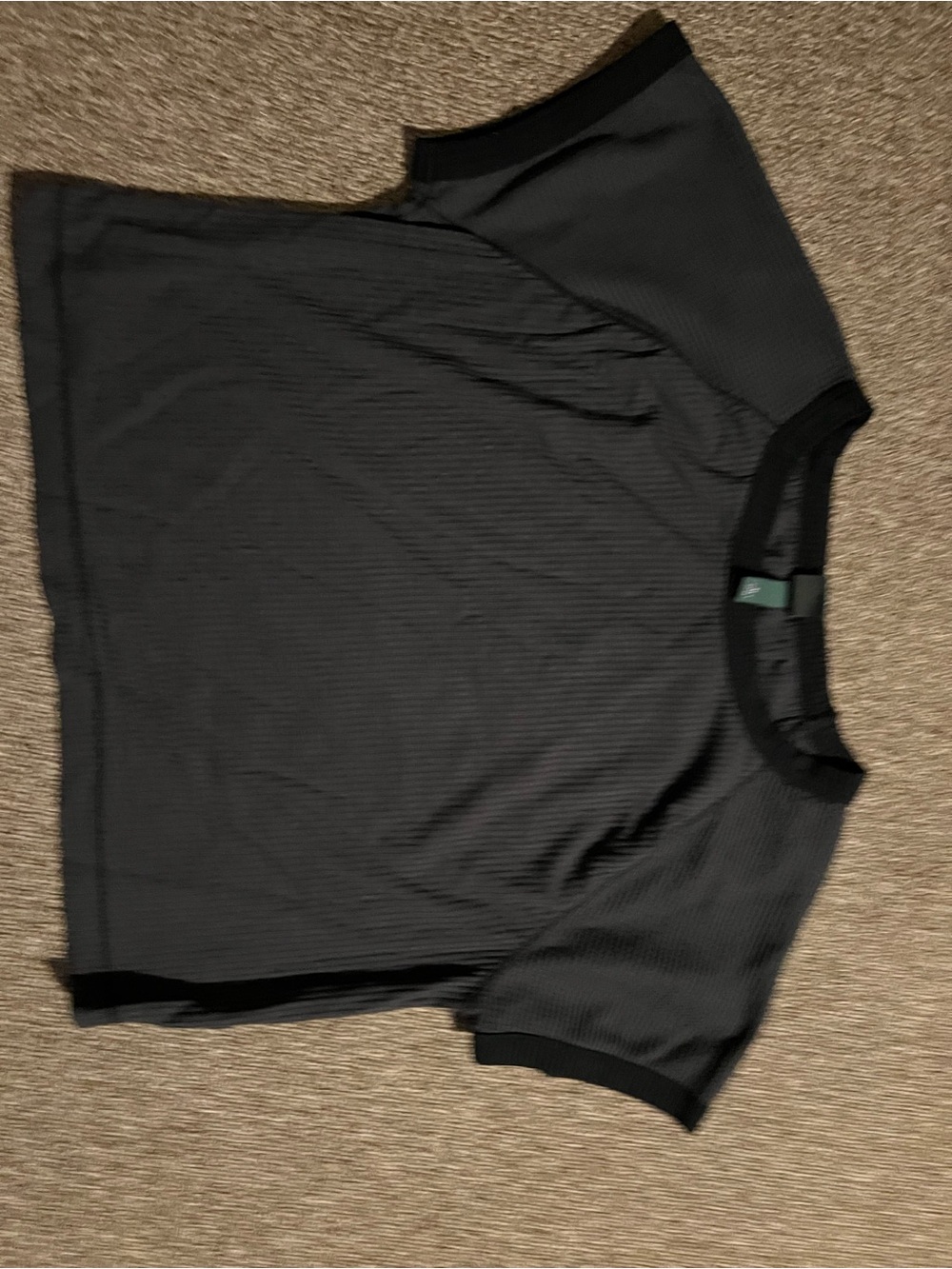 Wild Fable Black Ribbed T-Shirt